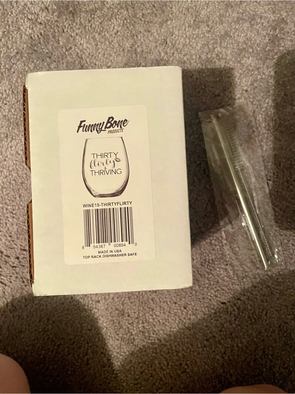 “30” Stemless Wine Glass